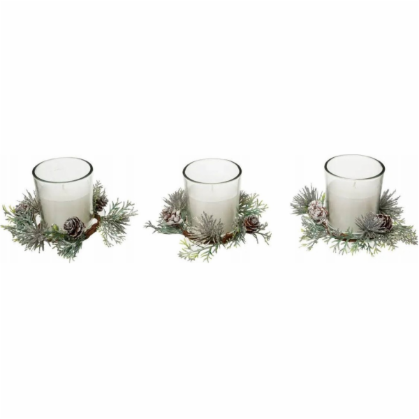 Atmosphera Vonné svíčky vánoční, 3 ks.