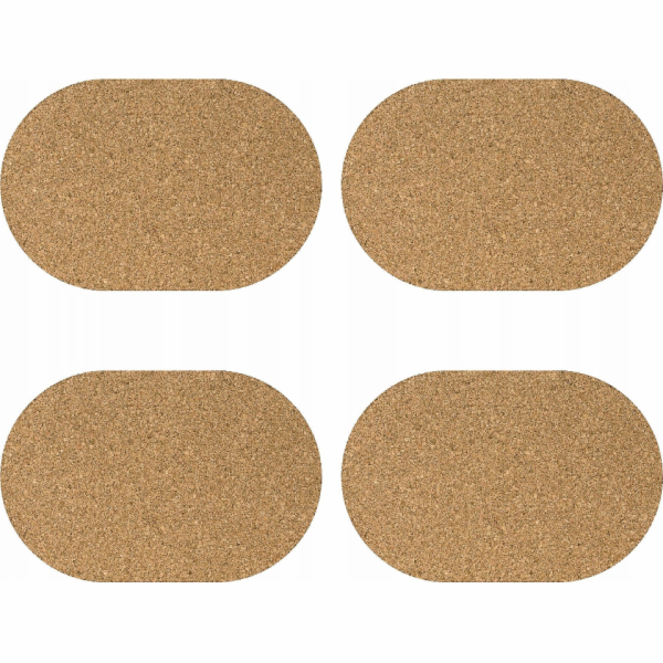 Zeller&nbsp;Korkové&nbsp;prostírání&nbsp;-&nbsp;sada&nbsp;4&nbsp;kusů,&nbsp;ZELLER