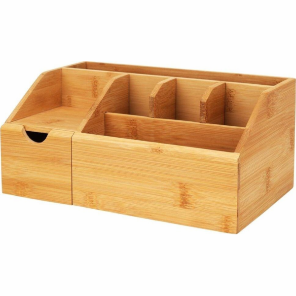Eleganza Kosmetický organizér z bambusu, přírodní, 24 x 1...