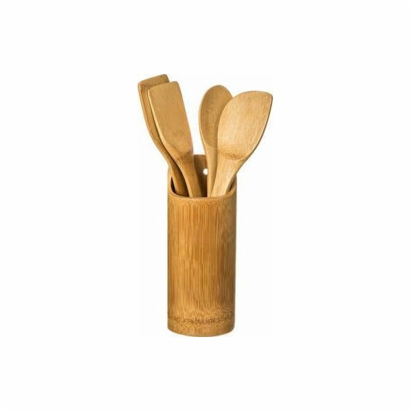 5five Sada kuchyňských doplňků z bambusu, 5 kusů