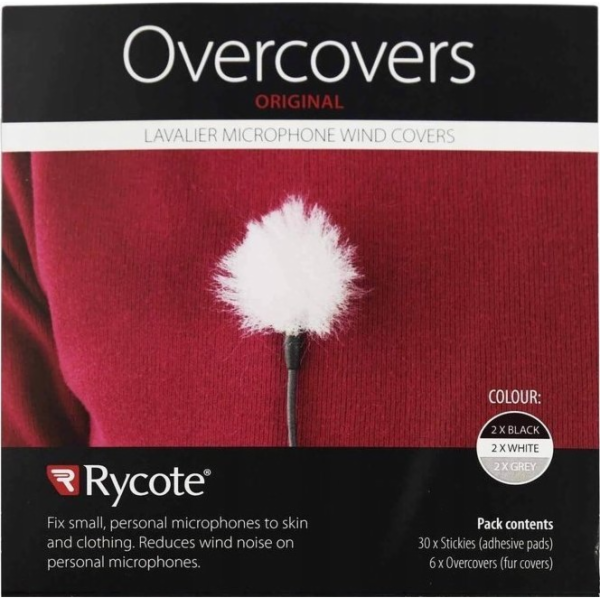 Rycote Rycote Overcovers, Mix Color - 6 kožešin / 30 samo...