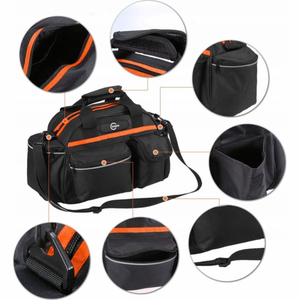 Carruzzo Taška na zip Luxe L34E