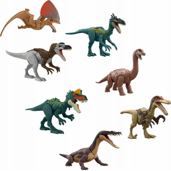 Mattel JURSKÝ NEBEZPEČNÝ DINOSAUR MIX HLN49 WB6W Figurka