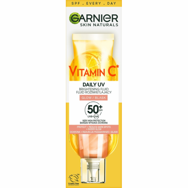 Garnier Skin Naturals Vitamin C SPF50+ rozjasňující krém ...
