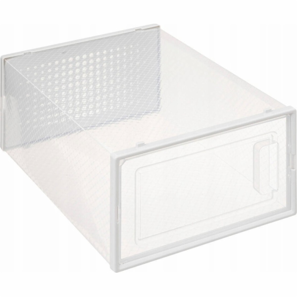 5five Průhledná krabice na boty STAK, 25 x 35 x 18,5 cm