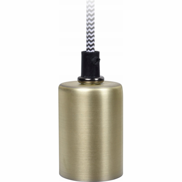 Sigma Závěsná lampa 8 cm, matně zlatá, industriální