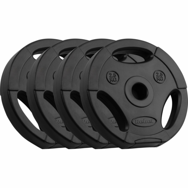 Rebel Sada bitumenových závaží 4x2,5kg, otvor 31mm, desti...