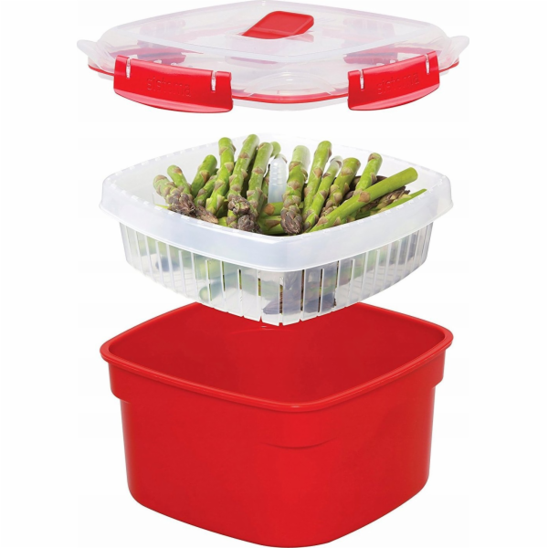 Sistema Mikrovlnný napařovač o objemu 2400 ml