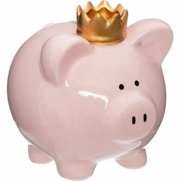 Atmosphera Prasátko s korunkou, růžové