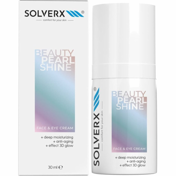 Solverx SOLVERX krém na obličej a oči Beauty Pearl Shine ...