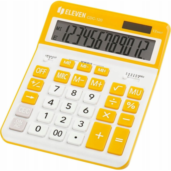 Eleven Kalkulačka ELEVEN Bílá kancelářská kalkulačka CDC1...