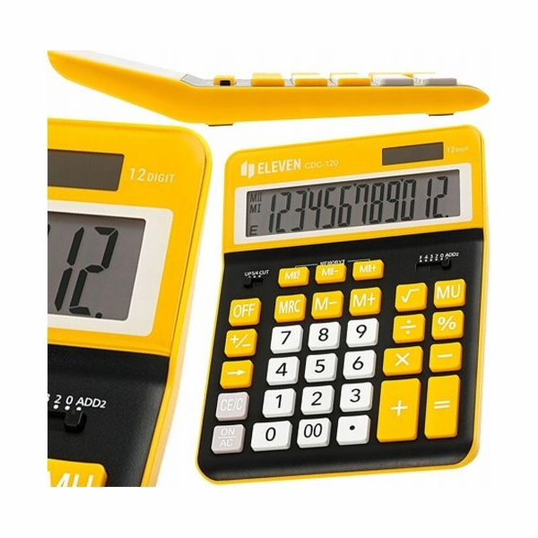Eleven Kalkulačka ELEVEN Černá kancelářská kalkulačka CDC...