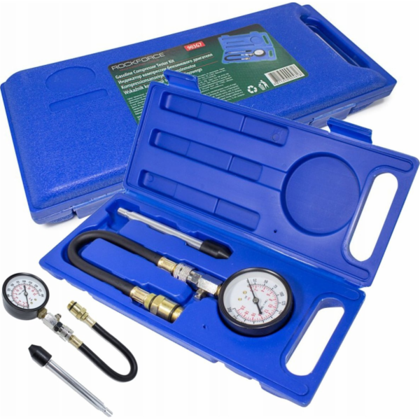 Rockforce MANOMETR KOMPRESE PRO BENZÍN