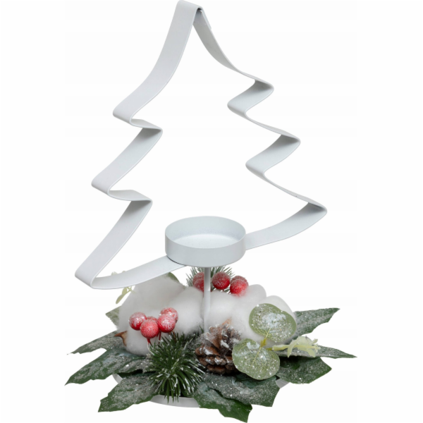 ATMOSPHERA Kovový svícen na čajové svíčky Christmas Tree,...