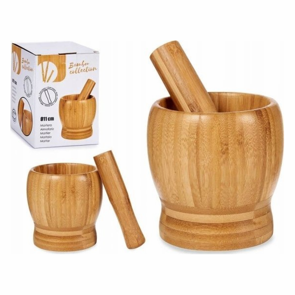 Kinvara SOLIS Dřevěný hmoždíř, 11 cm