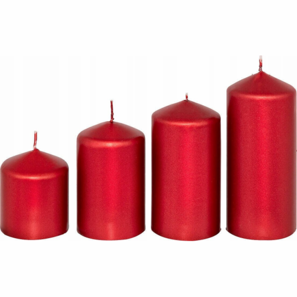 Atmosphera Sada 4 svíček různých velikostí, O 5 cm