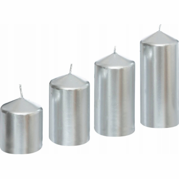 Atmosphera Sada 4 svíček různých velikostí, O 5 cm