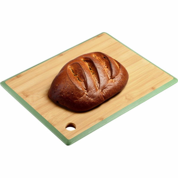 Kesper Bambusové krájecí prkénko s rukojetí, zelené