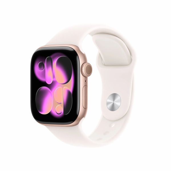 Apple Watch Series 11 GPS + Cellular 42mm Ružový zlatý hl...