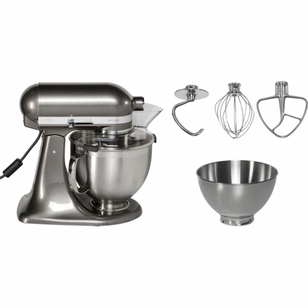 KitchenAid ARTISAN 5KSM185PS Stojací mixér 300 W Stříbrná