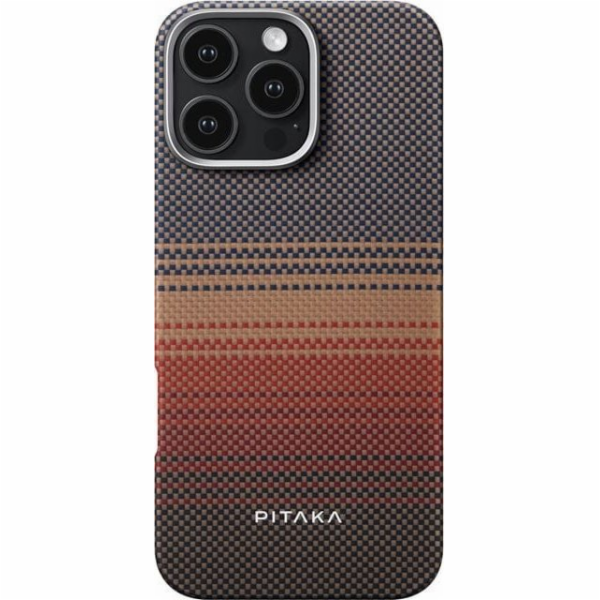 Pitaka Tactile Woven Case, Sunset - iPhone 16 Pro Max