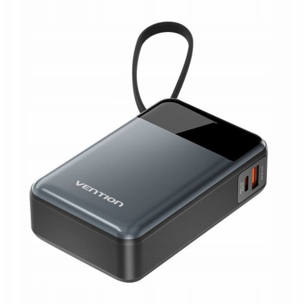 Powerbank Vention 20000mAh 65W s kabelem USB-C