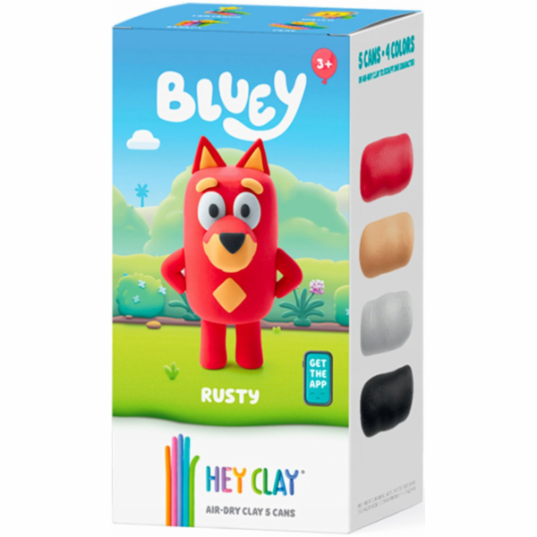 Tm Toys Hej Clayi Bluey Rusty
