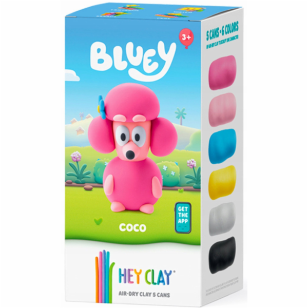 Tm Toys Hej Clay Bluey Coco