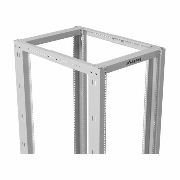 Lanberg Otevřený rack 19 palců 42U 600x1000 šedý