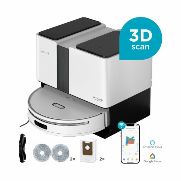 Concept Optimus Aqua Pro VR4050 2v1 robotický vysavač s m...