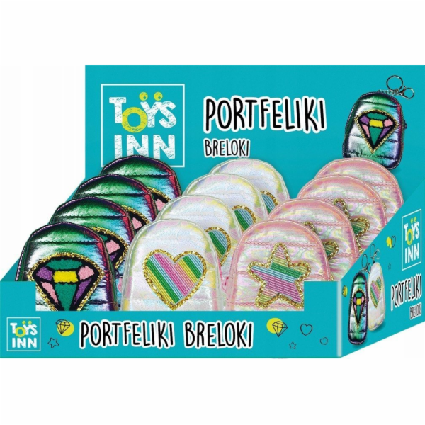 Stnux Stojan na peněženky Puffy 12 ks