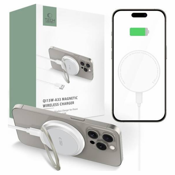 Tech-Protect Nabíječka TECH-PROTECT QI15W-A33 MAGNETICKÁ ...