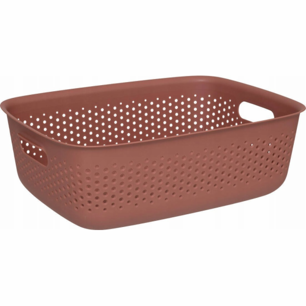 5five SIENNE prolamovaná nádoba, plastová, s uchy, 10 l