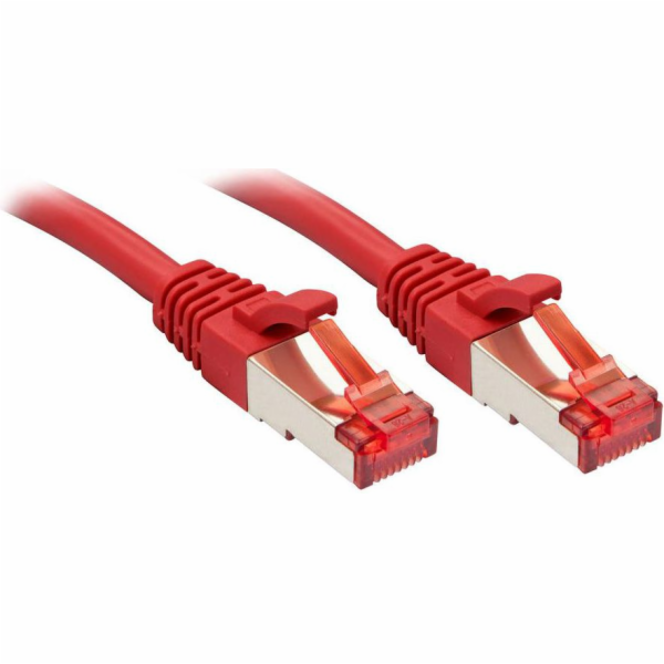 Lindy patchcord Cat.6, S/FTP, 3m, červený (47735)