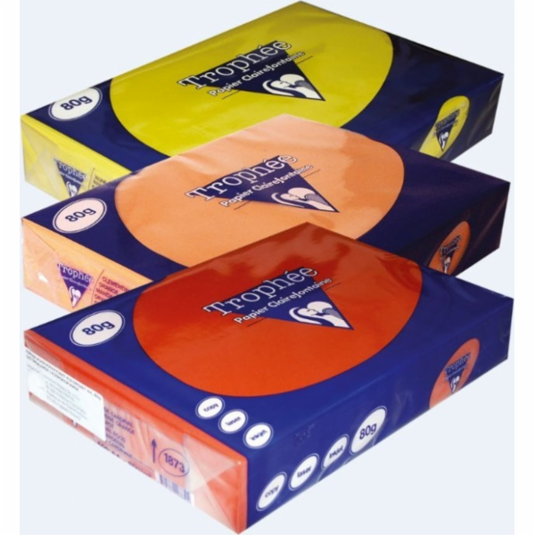 Clairefontaine A4 kopírovací papír 80g TROPHEE žlutý XCA4...