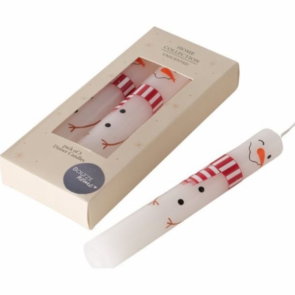 Boltze Vánoční stolní svíčky 3 ks, 16 cm