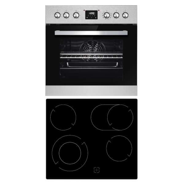 PKM EHS8-2KBIX kombinace varné desky a trouby E.tř.A