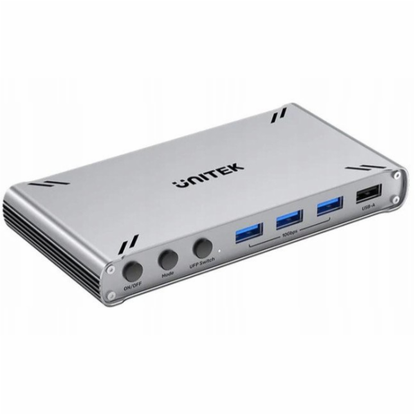 UNITEK KVM přepínač USB-C 10 GB/s s HDMI