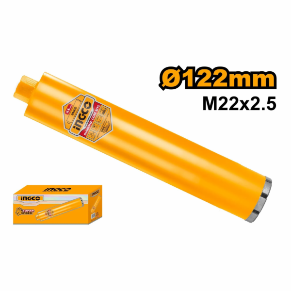 INGCO Korunka vykružovací diamantová 122 mm