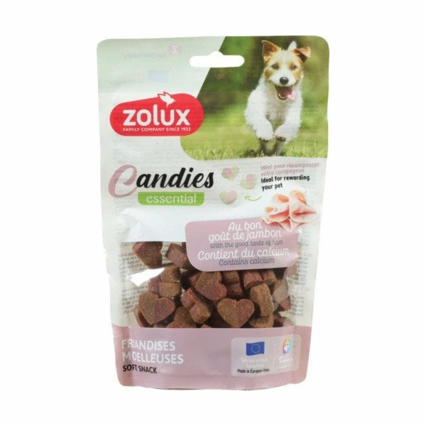 ZOLUX Candies Essential Mini ham hearts - pamlsek pro psa...