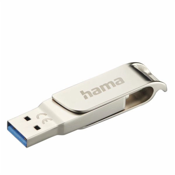 HAMA Rotate Pro, USB Kľúč, 64GB, strieborný