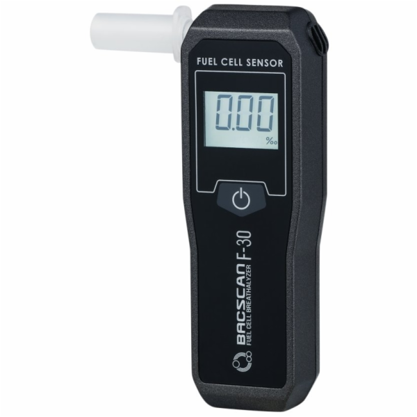 HI-TECH MEDICAL BACSCAN F-30 alkohol tester 0 - 4% 1% Černá