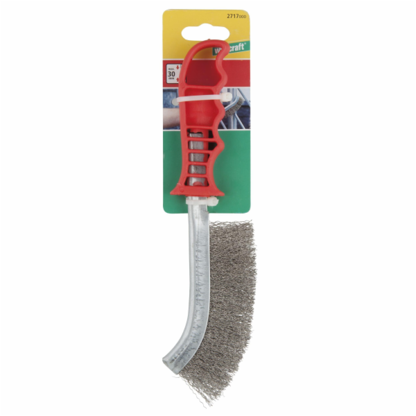 Wolfcraft ruční nerezový kartáč 265 mm 2717000