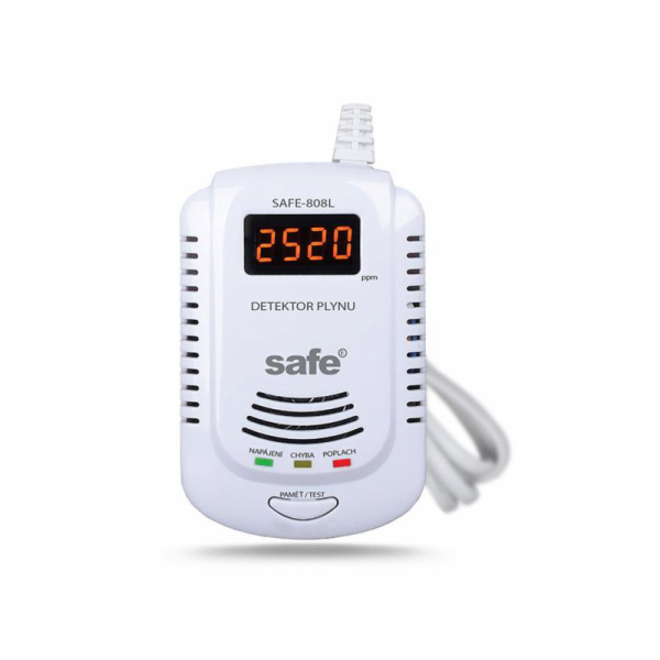 Detektor hořlavých a výbušných plynů SAFE-808L(zemní plyn)