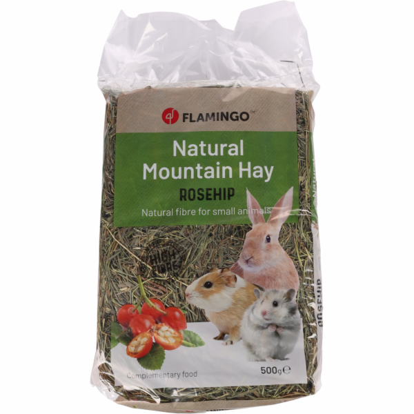Flamingo Horské seno se šípkem 500g