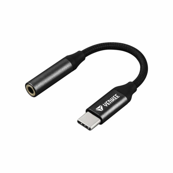 Adaptér YENKEE YTC 102 USB-C / JACK 3,5mm (pro poslech hu...