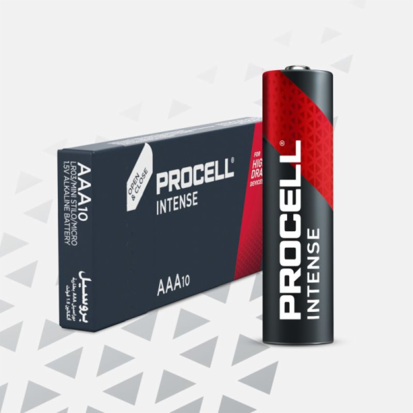 Duracell Procell AAA baterie, 1.5V alkalické, 10ks v balení