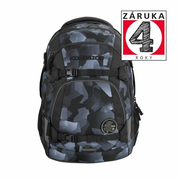 Školní batoh coocazoo MATE, Grey Rocks, certifikát AGR
