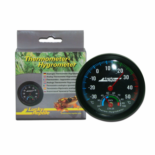 Lucky Reptile Thermometer & Hygrometer Teploměr s vlhkomě...