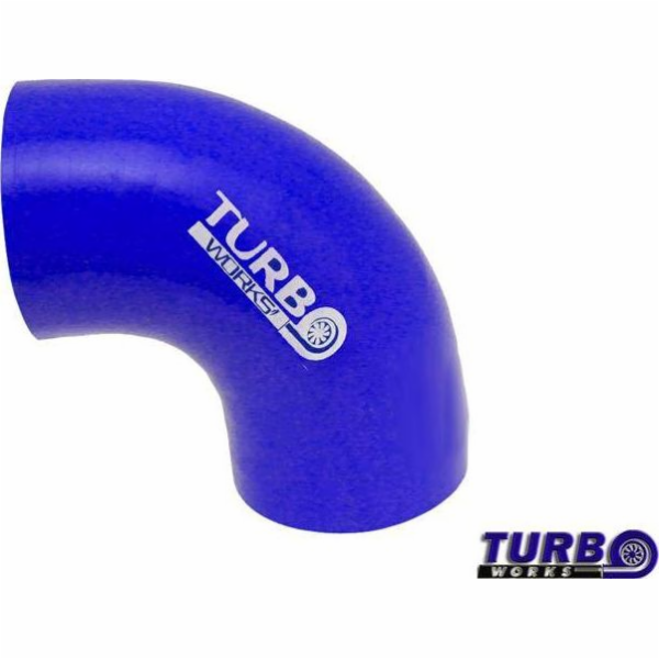 TurboWorks Redukce 90 stupňů TurboWorks modrá 67-76 mm